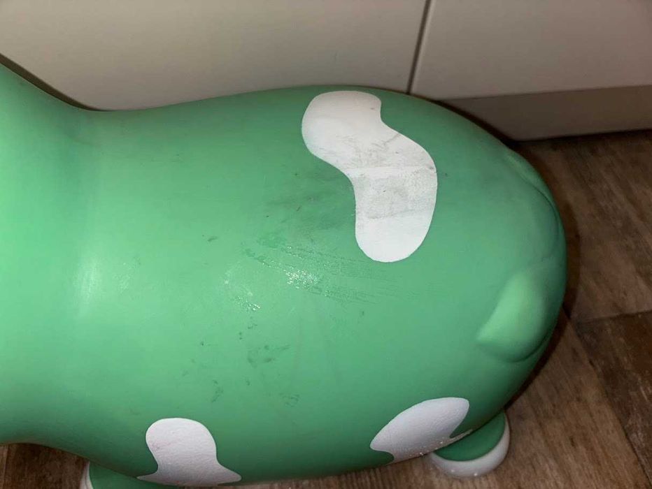 Играчка за скачане "Кравичката Бела" и количка за кукли