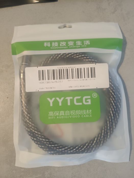 Cablu profesional coaxial YYTCG 1m