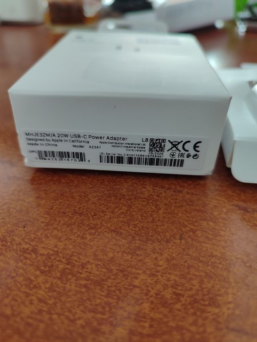 Блок зарядки айфон оригинал