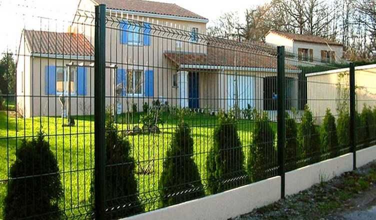 Забор 3Д ограждения, секционные