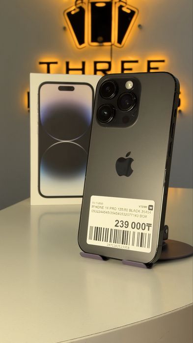 iPhone 14 Pro 128GB / 80% 0-0-12/24