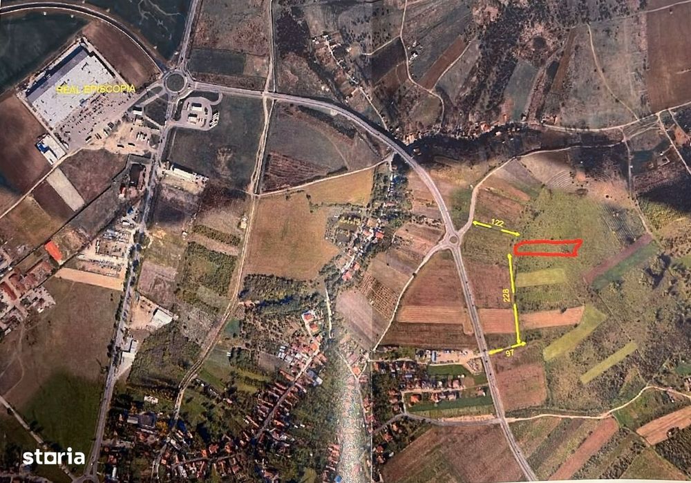 Teren extravilan de vanzare in Oradea, Calea Bihorului,Gaminvest,V3900