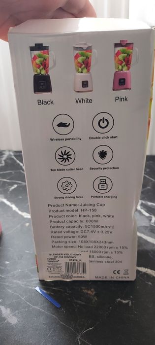 Blender nou portabil