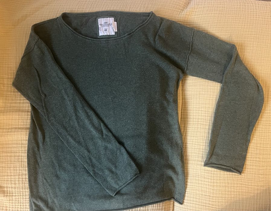 Lor Pulovar angora / blugi/ bluza mar M