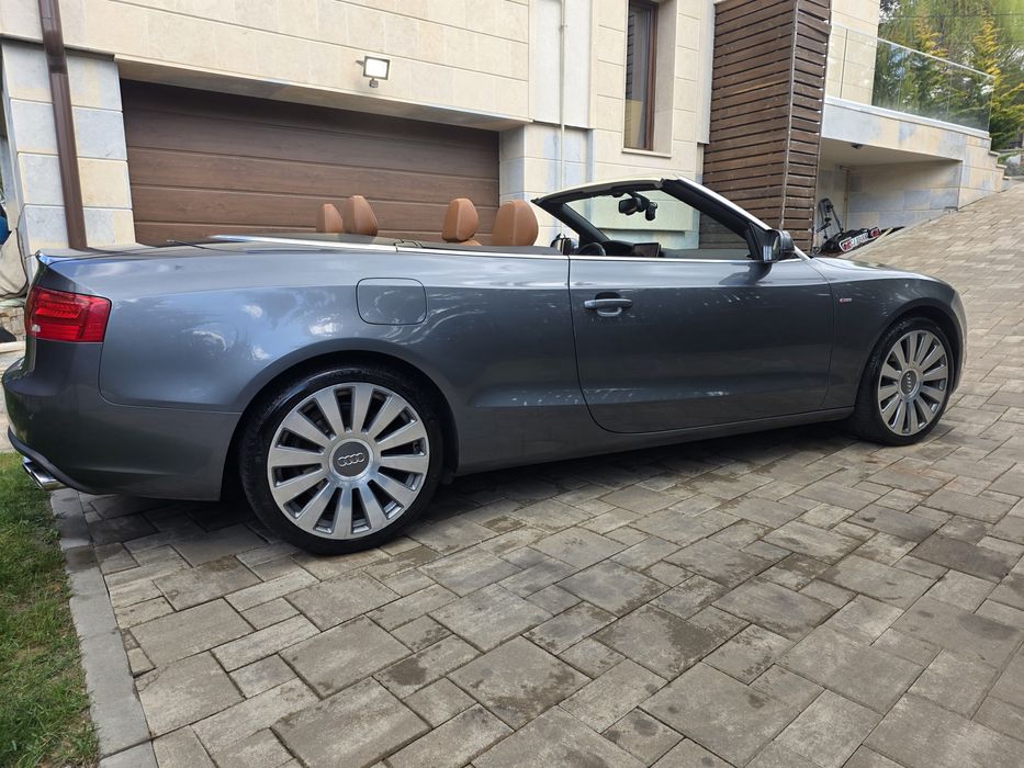 Audi A5 cabrio,  S-line, impecabil, intretinut excesiv, super stare si dotari, facelift !!!