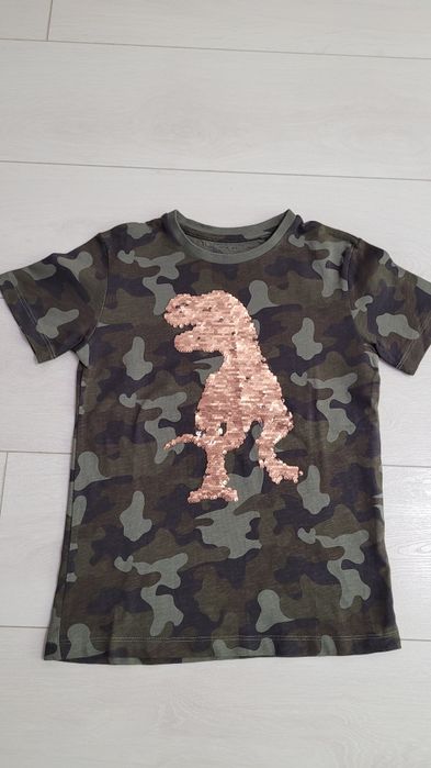 Tricou Next sequin 8 ani 128 cm nou fara eticheta