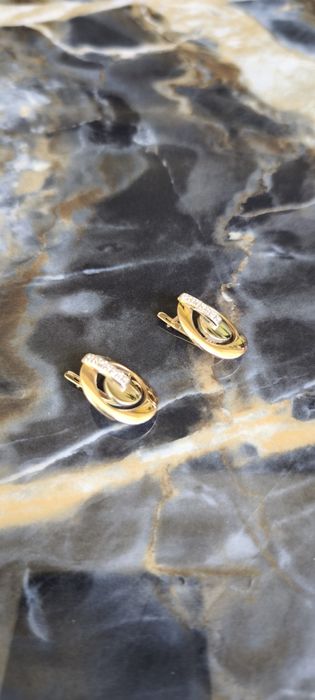 Золотые серьги 585 проба