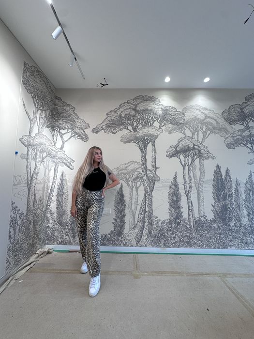 Роспись стен, барельеф, услуги художника