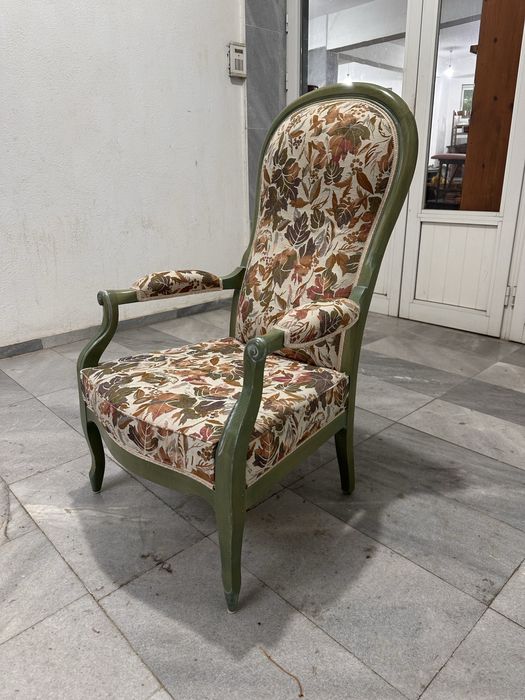 Шведско винтидж кресло Bergère / Густавиан стил