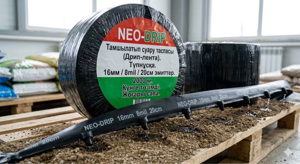 Тамшылатып суару таспасы (Капельная лента) – Жоғары сапа