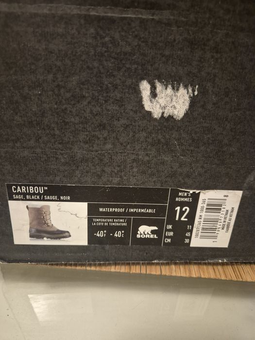 Cizme Sorel Caribou Ghete iarna piele gen UGG Lowa