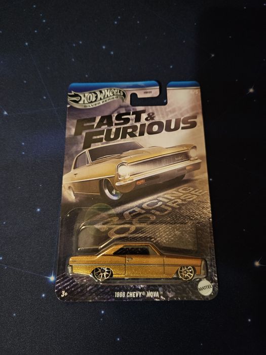 Hot Wheels Fast & Furious Silver Series - Set 5 mașini Sealed