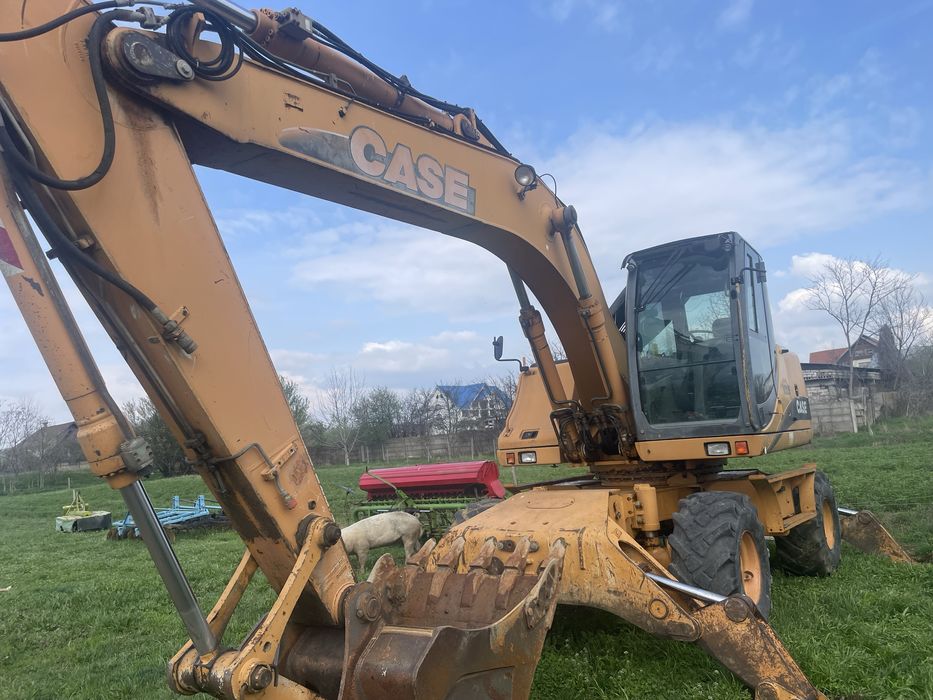 Excavator pe roti case wx185