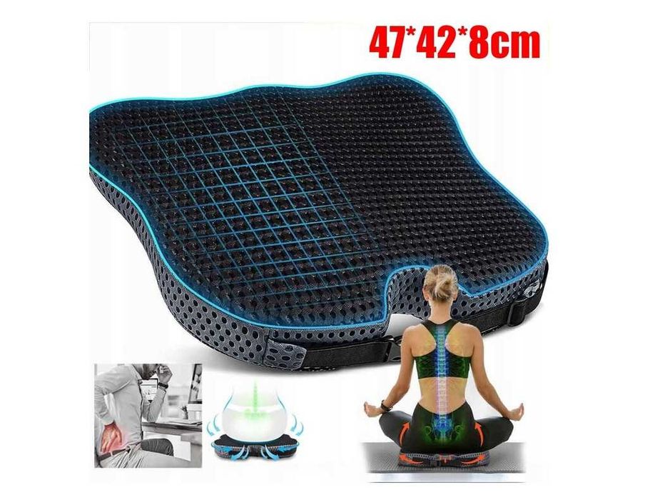 Възглавница за кола или стол, Черна подложка за седалка