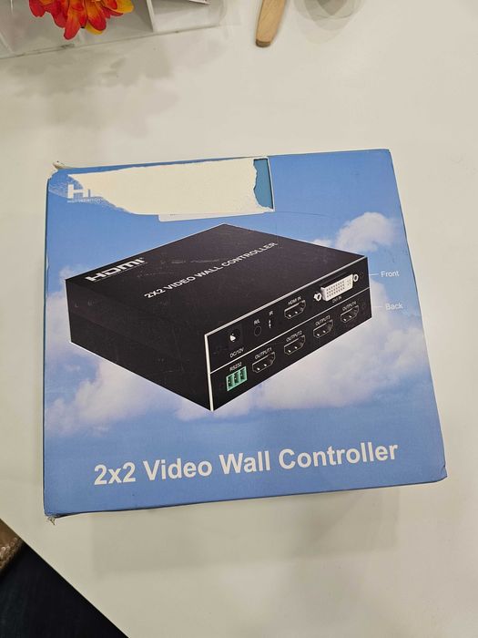 Контролер за видео стена 2×2 – Full HD