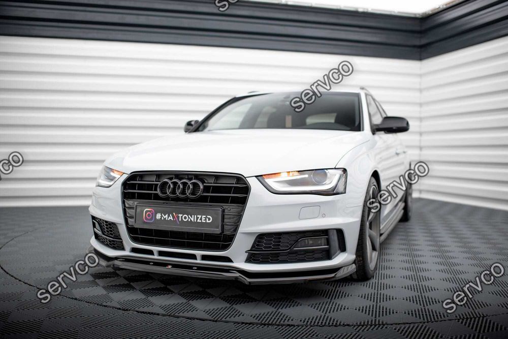 Prelungire bara fata Audi A4 Competition B8 2011-2015 v2 Maxton Design