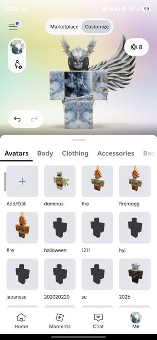 Roblox account 2023