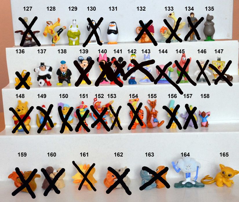 400 Киндер играчки от яйца Kinder Surprise