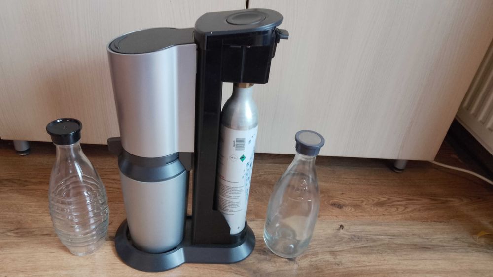 Aparat sifon/bauturi carbogazoase SODASTREAM+BUTELIE+STICLA