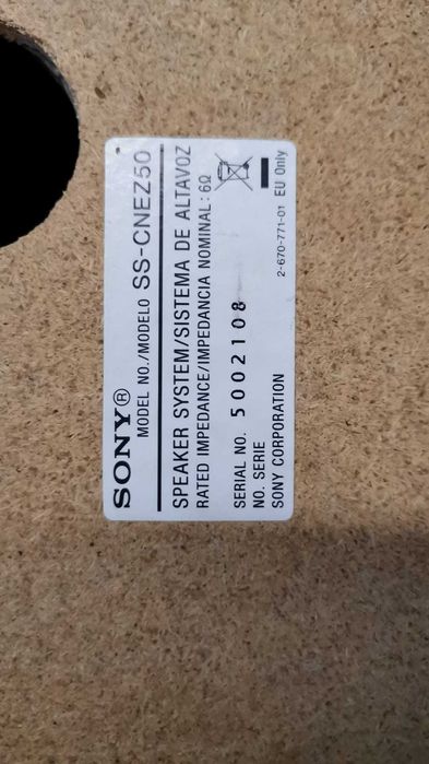 combina audio jvc boxe Sony