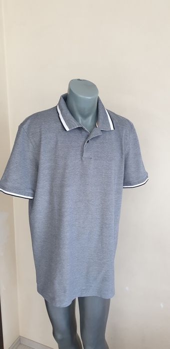 Hugo Boss Parlay Pique Cotton Mens / 2XL  НОВО! ОРИГИНАЛ Мъжка Тениска