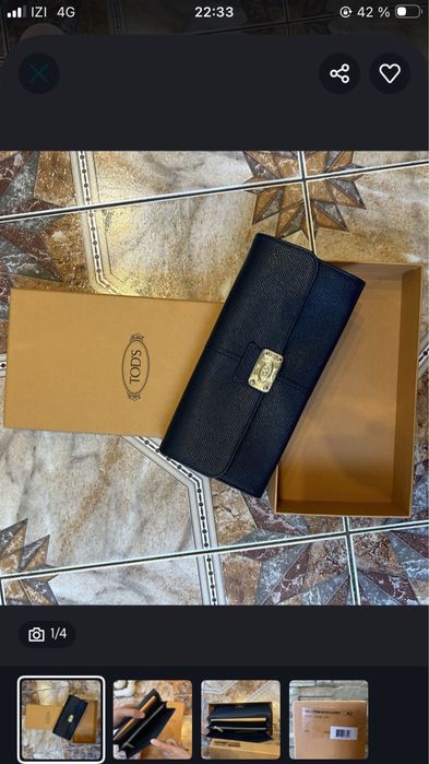 Клатч, TODS, Zara, feragamo, gabor