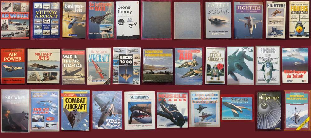 Бойна и цивилна авиация - 32 книги