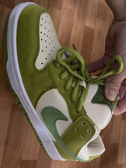 Nike dunk low pro green apple qr-код есть.