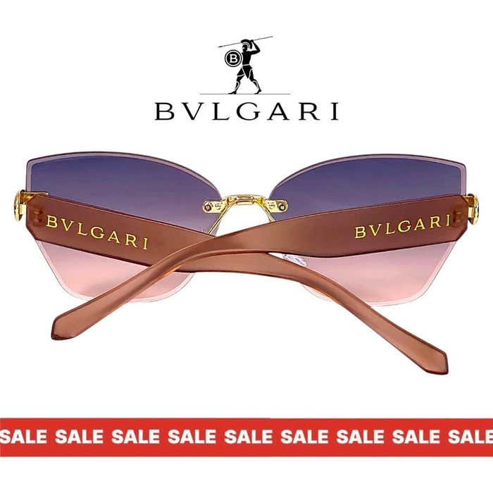 Bvlgari King 2027 Дамски слънчеви очила с Луксозна Змийска глава