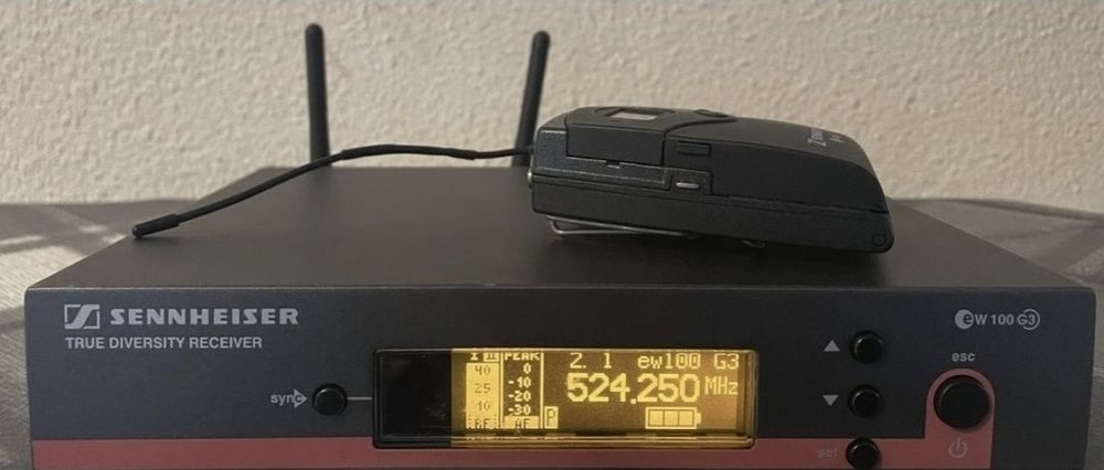 Sennheiser G3 EW100 frecvente 516 558