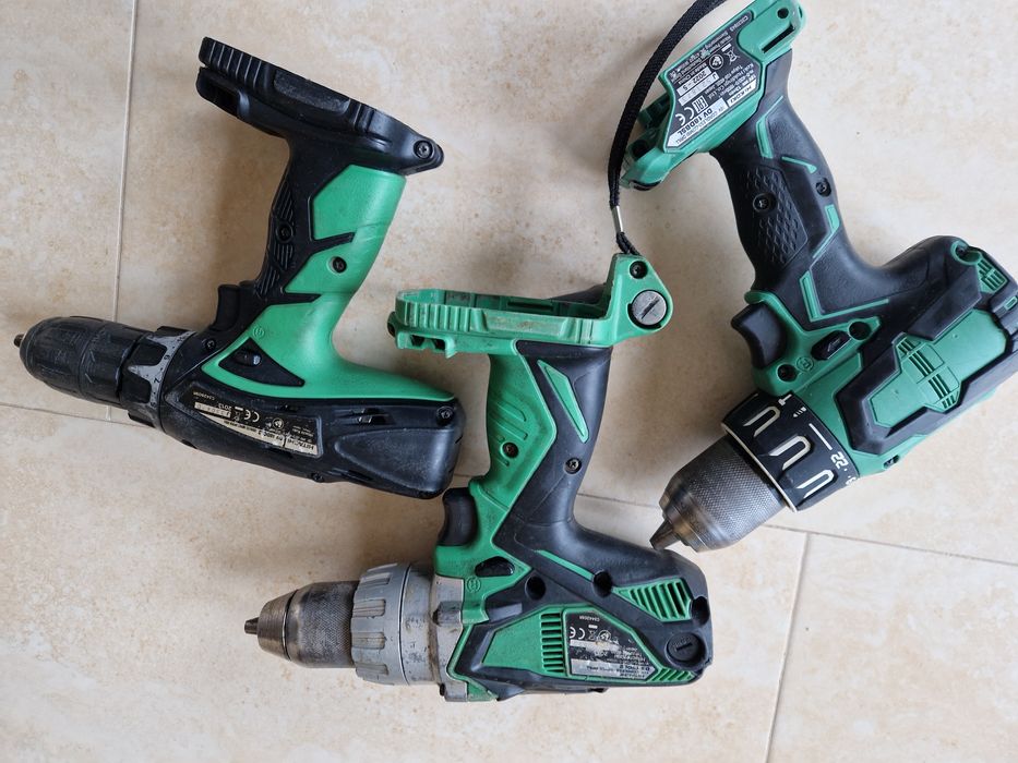 Hikoki DV 18 DBSL , Hitachi DS 18 DL 2 - masini de gaurit si insurubat