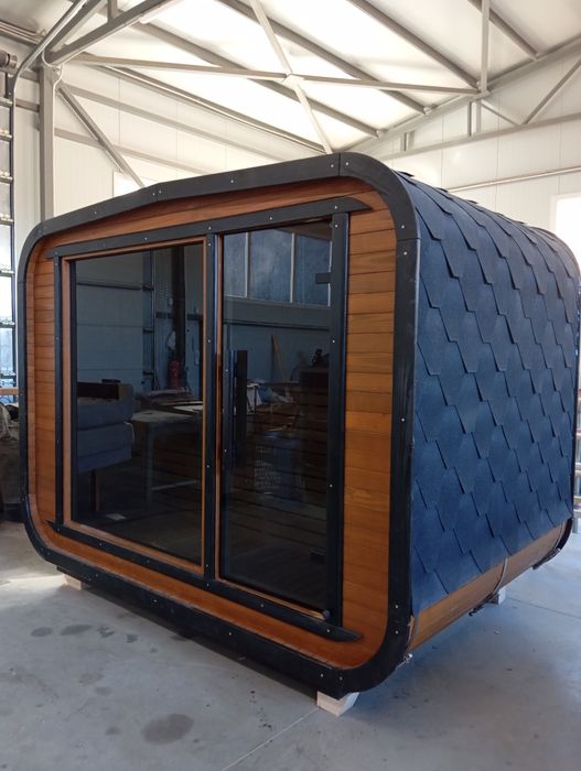 Сауна тип бъчва, руска баня ,парна баня,външна сауна