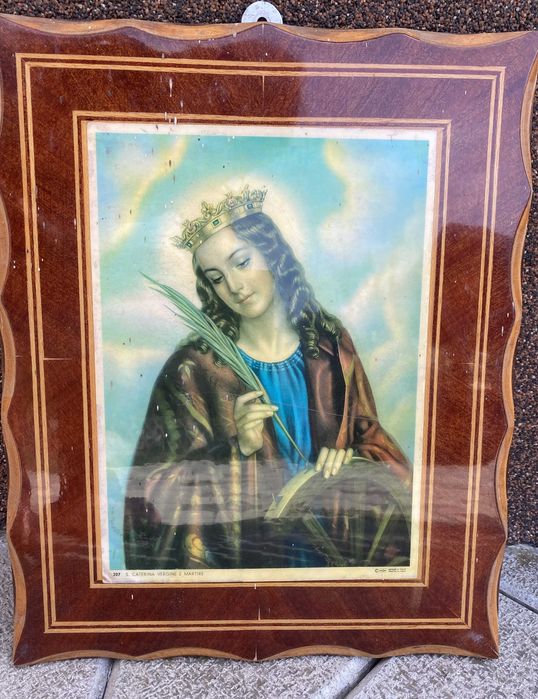 Tablouri lacuite cu reproducere Caterina Vergine made in Italy