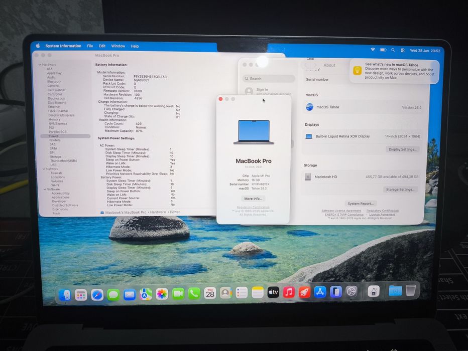 MacBook pro M1 pro 16/512