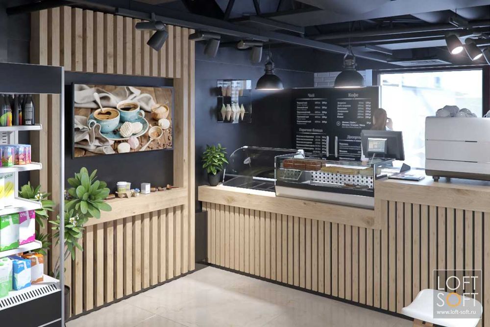 Мебель и декор для кофейни на заказ