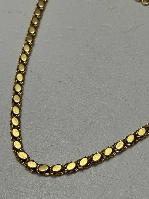 LANT AUR 14K - Barbati - Lung - Grecia - Vintage - 27g. - 470lei/gr. !