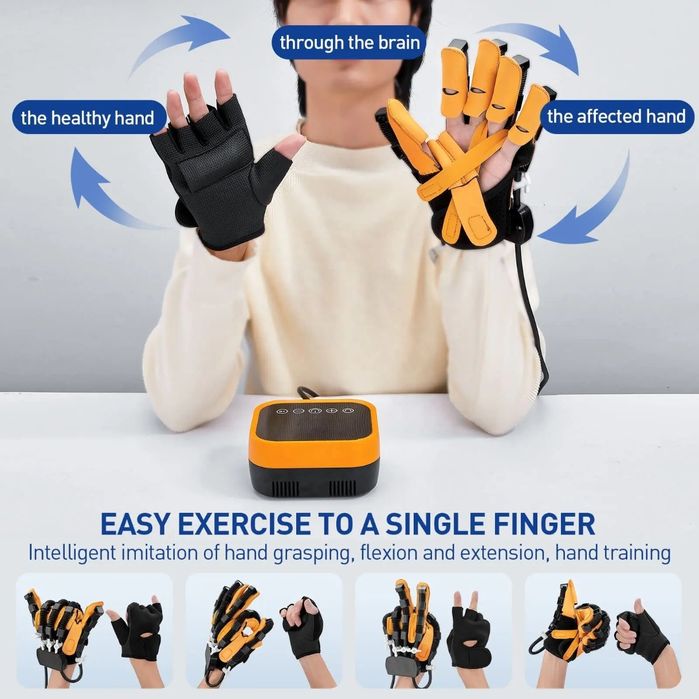 Робот перчатка для реабилитации рук после инсульта и.т.д ORIGINAL 100%