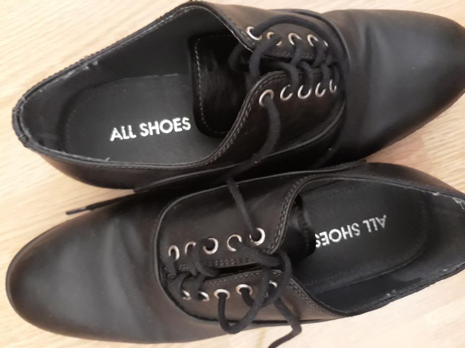 Pantofi noi din piele,All Shoes, masura 40, barbati, nr 41