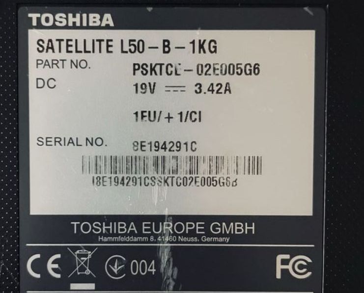 Vând elemente laptop Toshiba L50-B-1KG