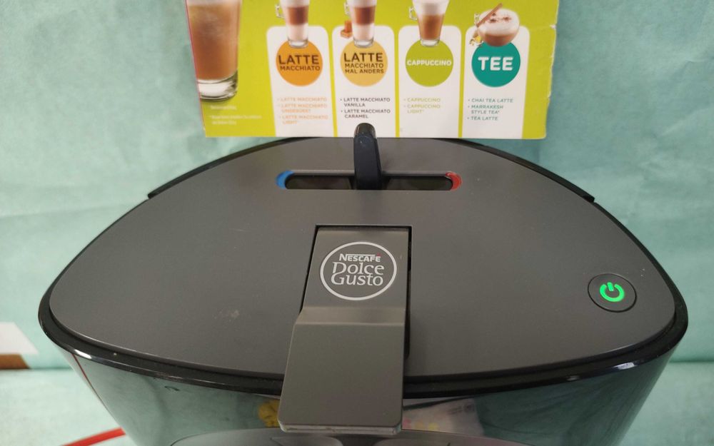 Кафемашина с гаранция 1 година NESCAFÉ® Krups Dolce Gusto OBLO.Black за капсули система Долче густо