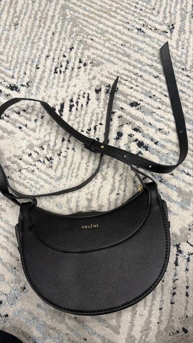 Сумка черная через плечо