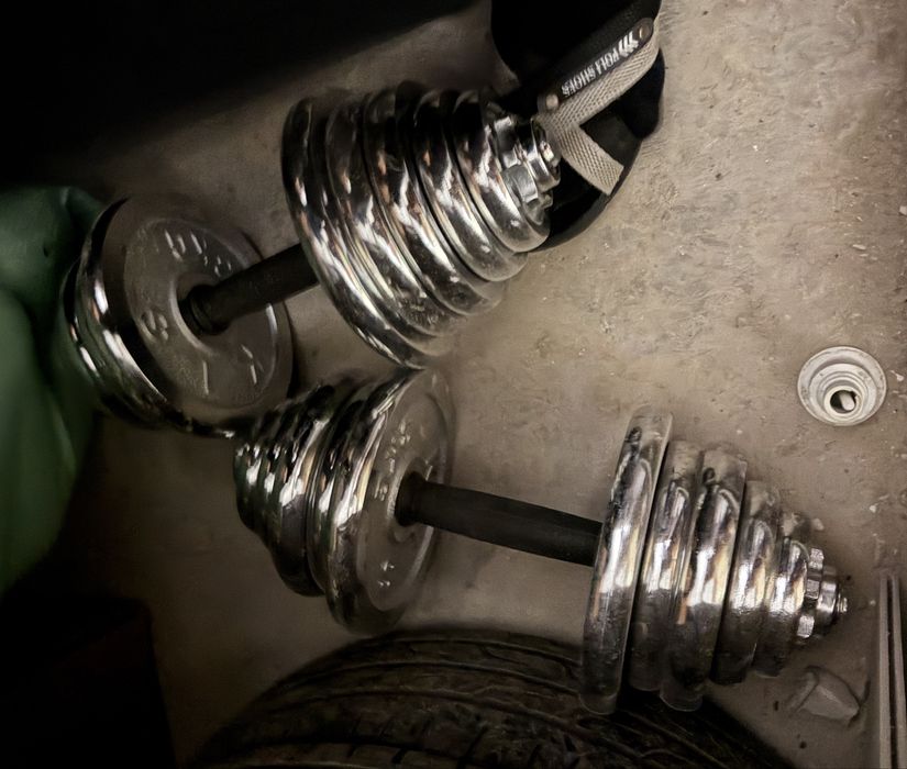 Набор гантелей разборная