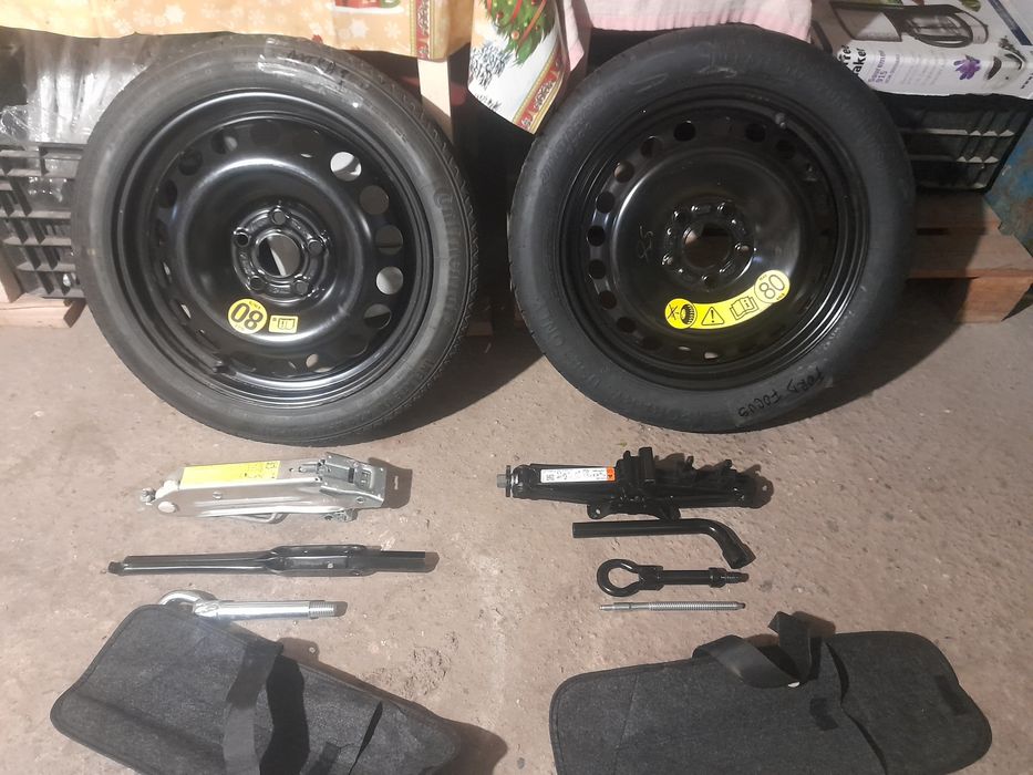 Roată de rezerva  Astra J  și Ford Focus