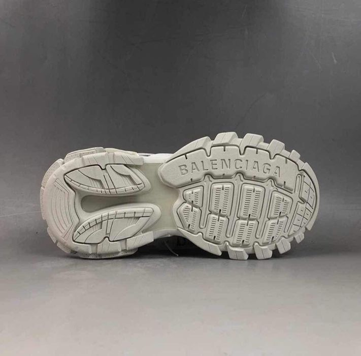 Balenciaga track led alb