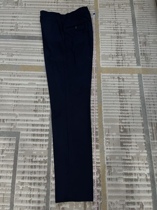 Темно-синий Костюм тройка