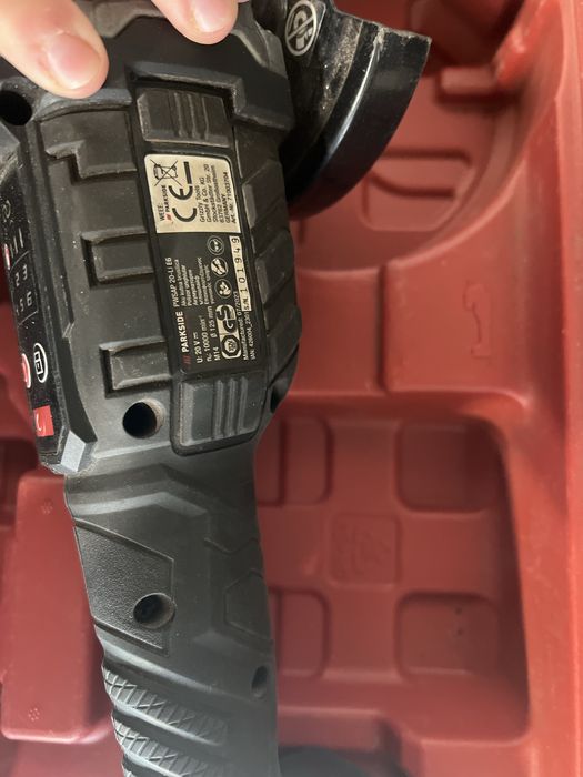 Безчетков ъглошлайф parkside