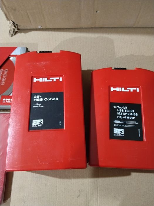 Hilti дискове, битове и други