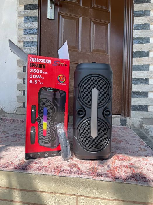 Колонка Kalonka Karaoke Bluetooth USB Yangi Speaker