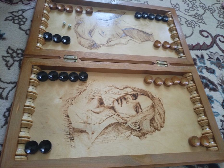 продам нарды новые ручная работа новые