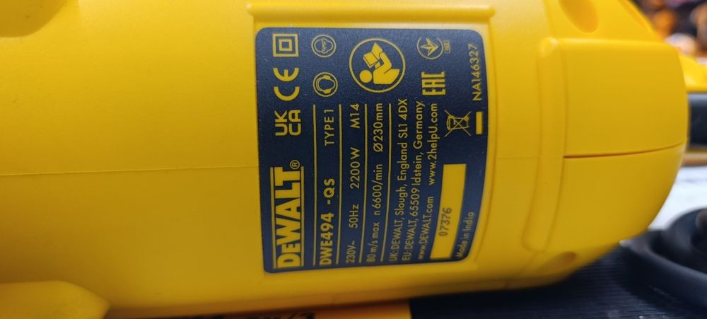 ORGINAL DEWALT R 230 болгарка